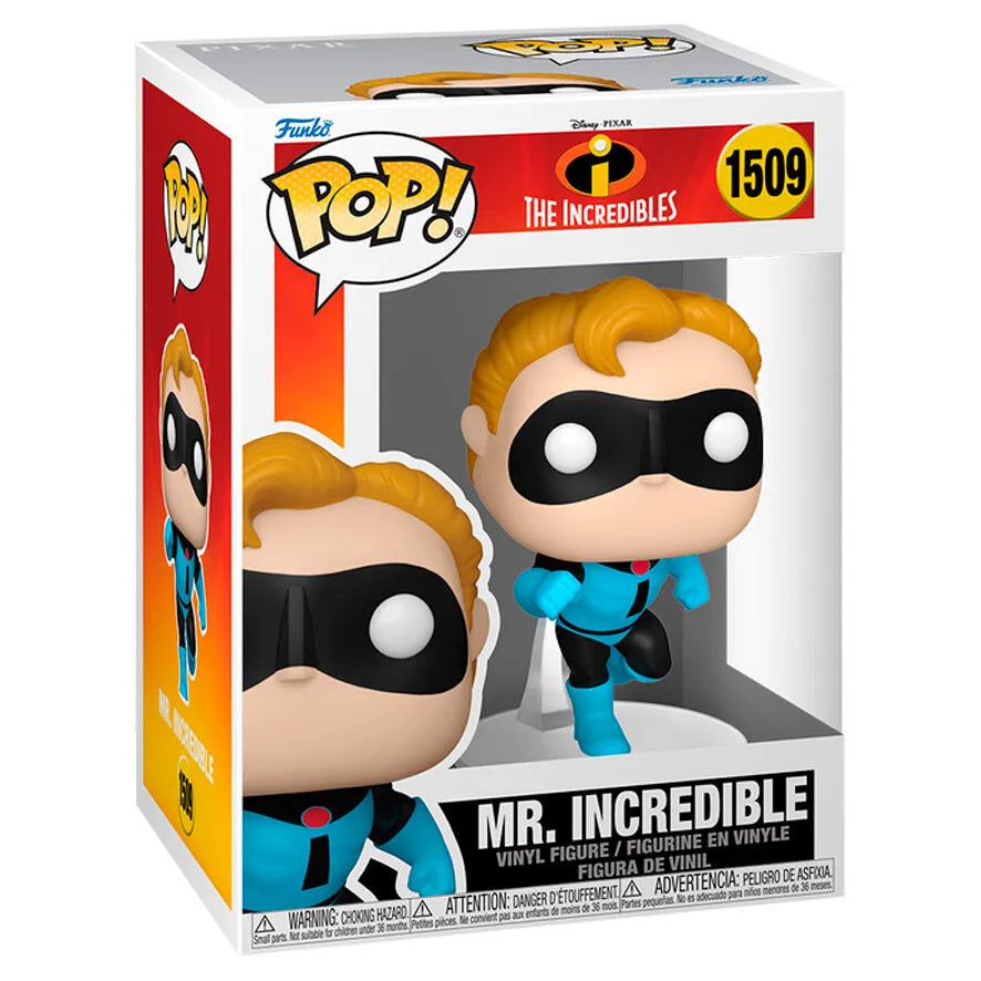 Pop! Disney: The Incredibles 20th Anniversary - Mr. Incredible (Retro Suit) - Ginga Toys