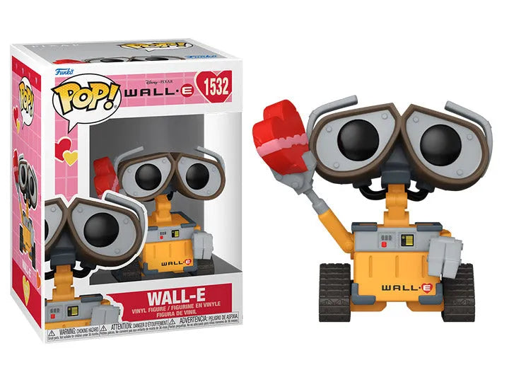 Pop! Disney: Valentines - Wall-E with Heart Box - Ginga Toys