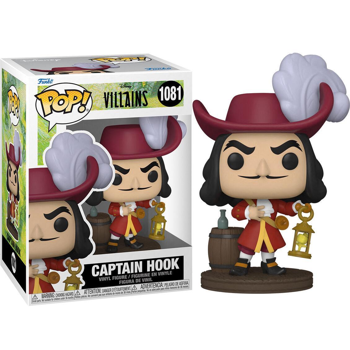 POP figure Disney Villains - Captain Hook - Funko - Ginga Toys