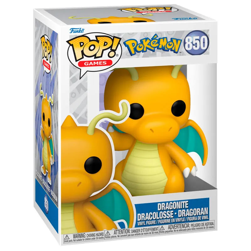 Pop! Games: Pokemon S8 - Dragonite - Ginga Toys