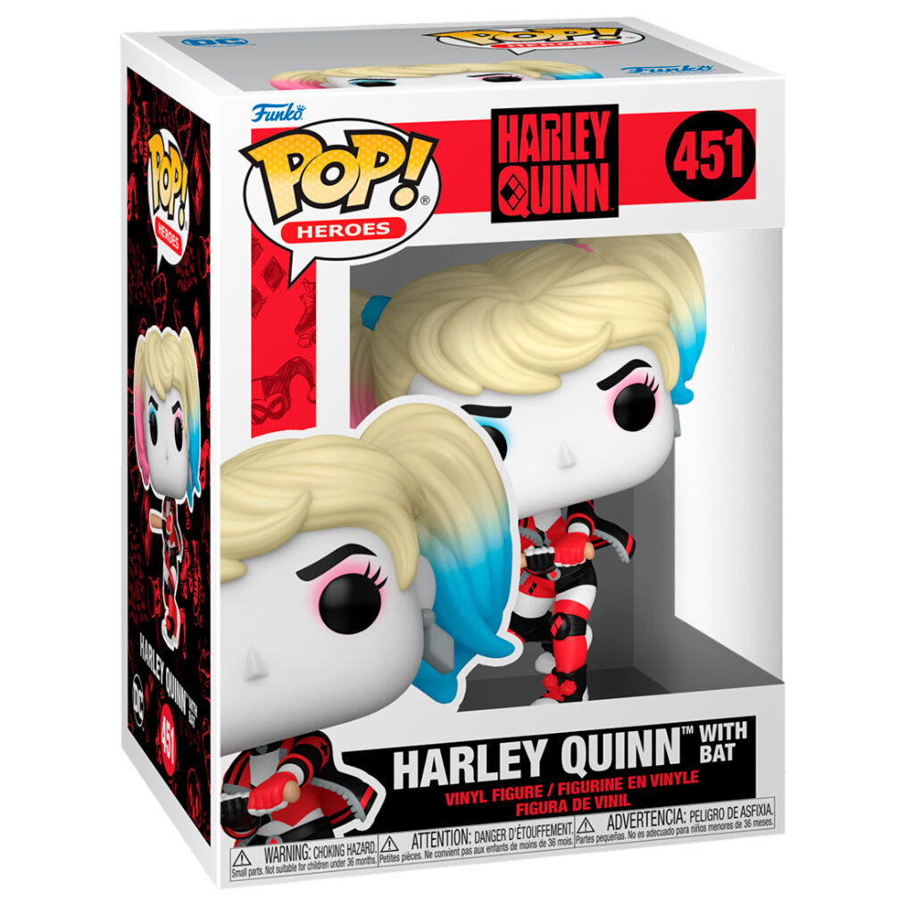 Pop! Heroes: DC Comics - Harley Quinn with Bat - Ginga Toys