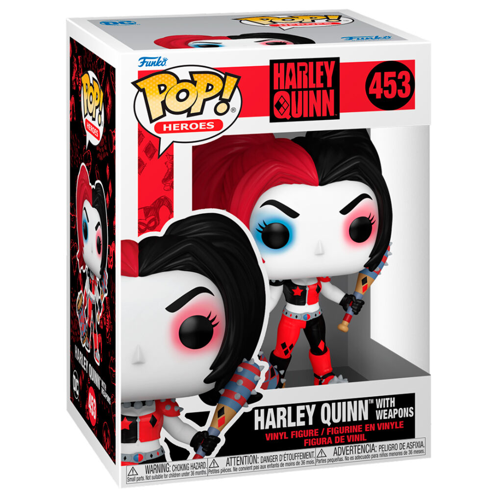 Pop! Heroes: DC Comics - Harley Quinn with Weapons - Ginga Toys