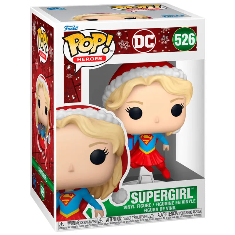 Pop! Heroes: DC Comics Holiday 2024 - Supergirl - Ginga Toys