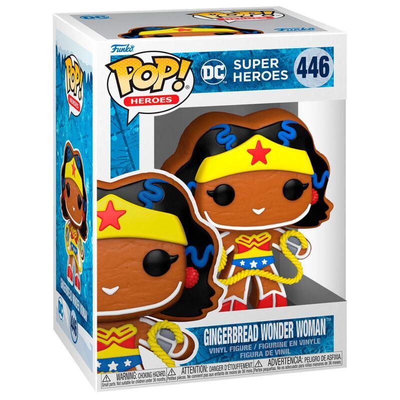 POP figure DC Holiday - Gingerbread Wonder Woman - Funko - Ginga Toys