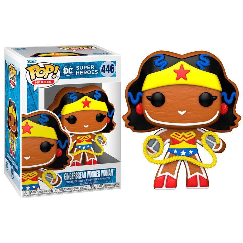 POP figure DC Holiday - Gingerbread Wonder Woman - Funko - Ginga Toys