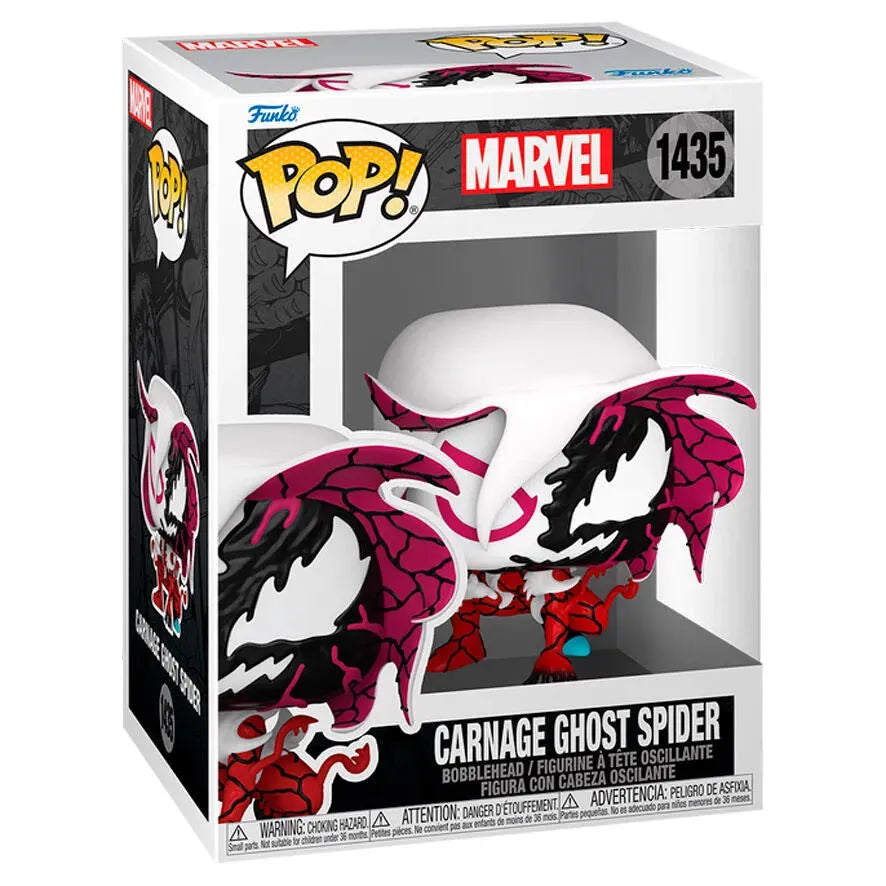 Pop! Marvel: Absolute Carnage - Carnage Ghost Spider - Ginga Toys