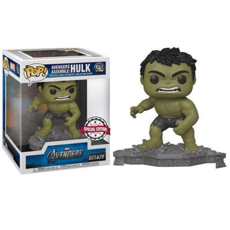 Funko POP Marvel Avengers Assemble Hulk Exclusive Figure Deluxe Special Edition #585 - Funko - Ginga Toys