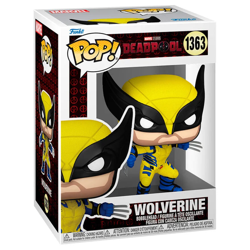 Pop! Marvel: Deadpool & Wolverine - Wolverine - Ginga Toys