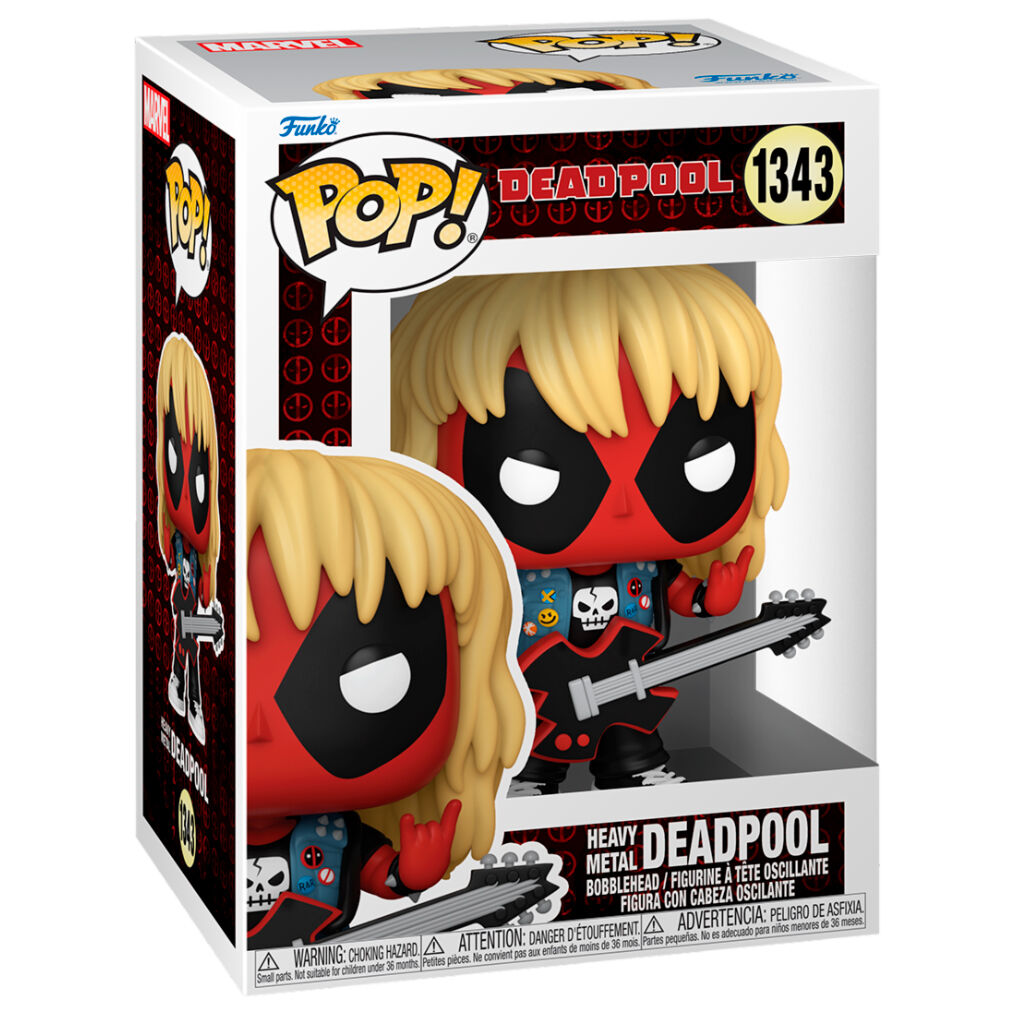 Pop! Marvel: Deadpool - Heavy Metal Deadpool - Ginga Toys