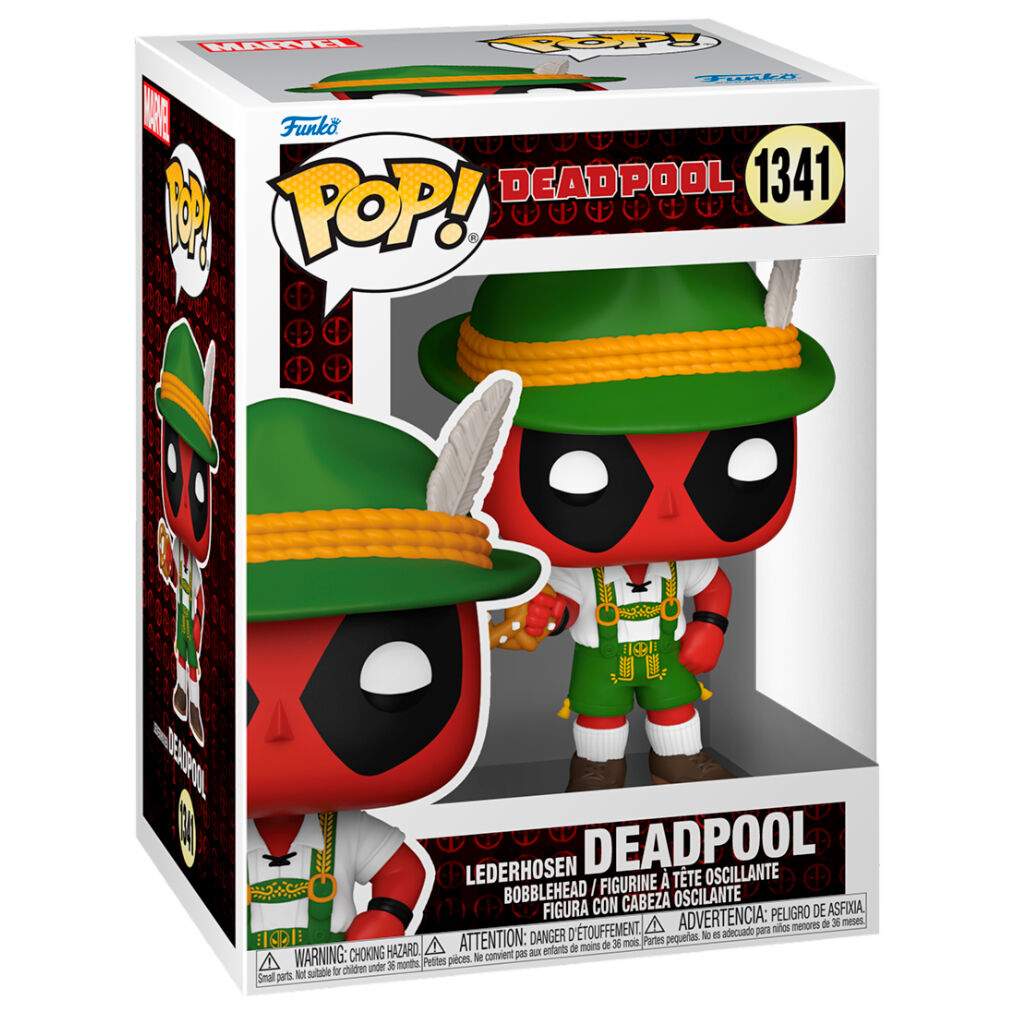 Pop! Marvel: Deadpool - Lederhosen Deadpool - Ginga Toys