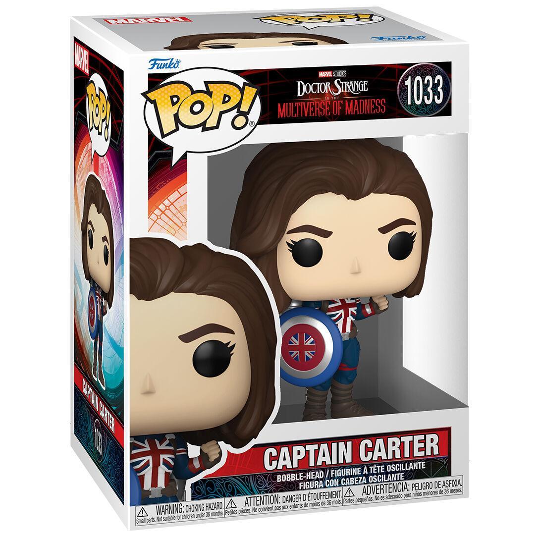 POP figure Marvel Doctor Strange Captain Carter - Funko - Ginga Toys