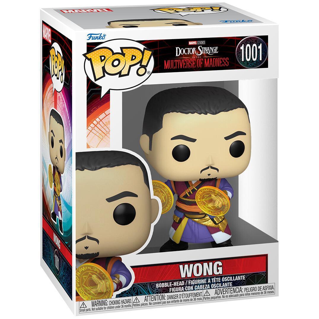 Funko POP Marvel: Doctor Strange in the Multiverse of Madness - Wong Vinyl Figure #1001 - Funko - Ginga Toys