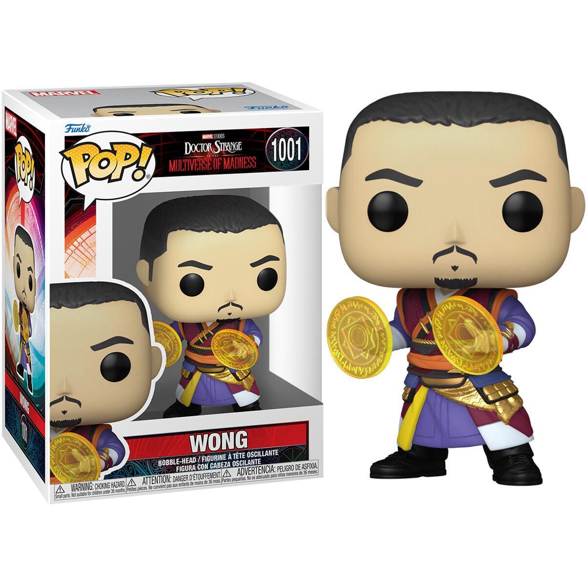 Funko POP Marvel: Doctor Strange in the Multiverse of Madness - Wong Vinyl Figure #1001 - Funko - Ginga Toys