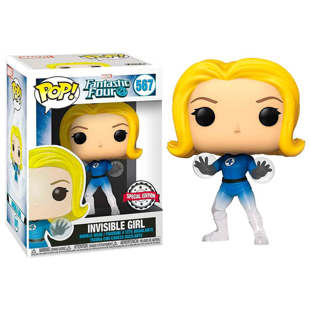 POP figure Marvel Fantastic Four Invisible Girl Exclusive - Funko - Ginga Toys