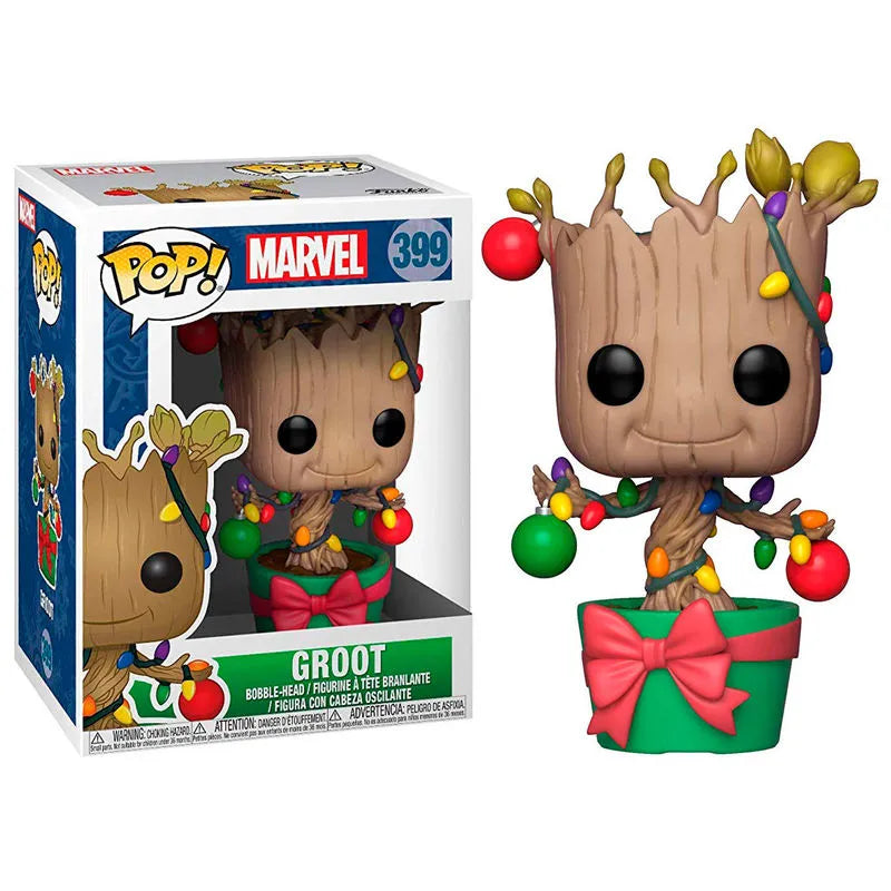 Pop! Marvel: Holiday - Groot - Ginga Toys