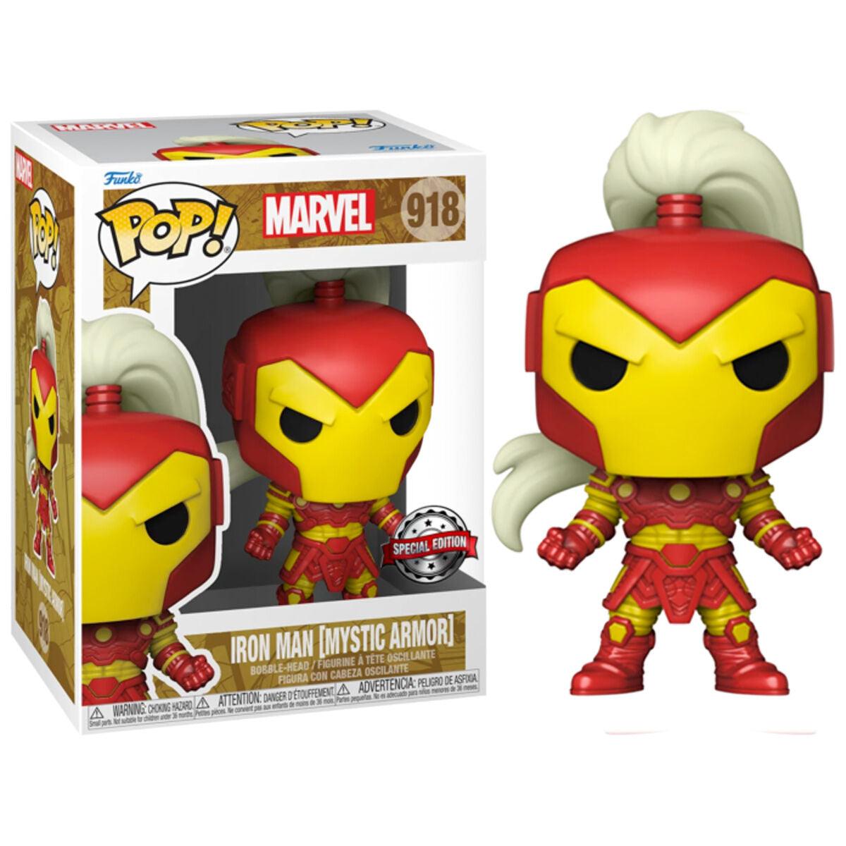 POP Figure Marvel Iron Man Mystic Armour Exclusive - Funko - Ginga Toys