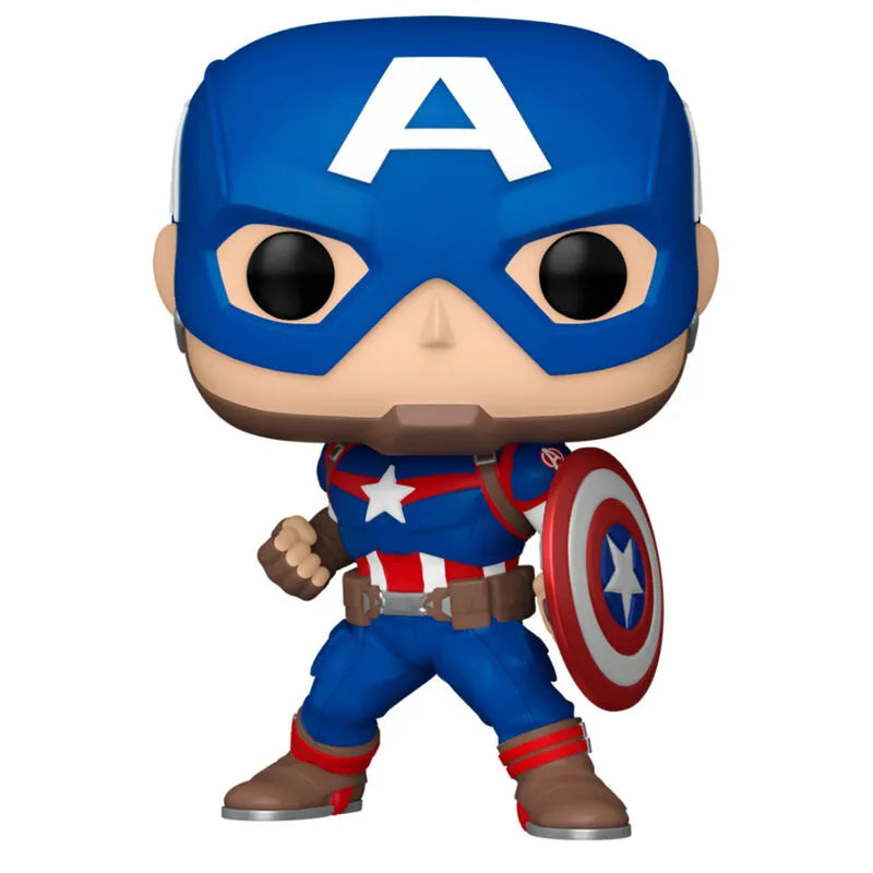 Pop! Marvel: Marvel New Classics - Captain America Figure #1419 - Ginga Toys