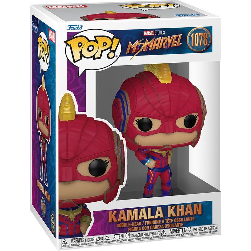 POP figure Marvel: Ms. Marvel - Kamala Khan - Funko - Ginga Toys