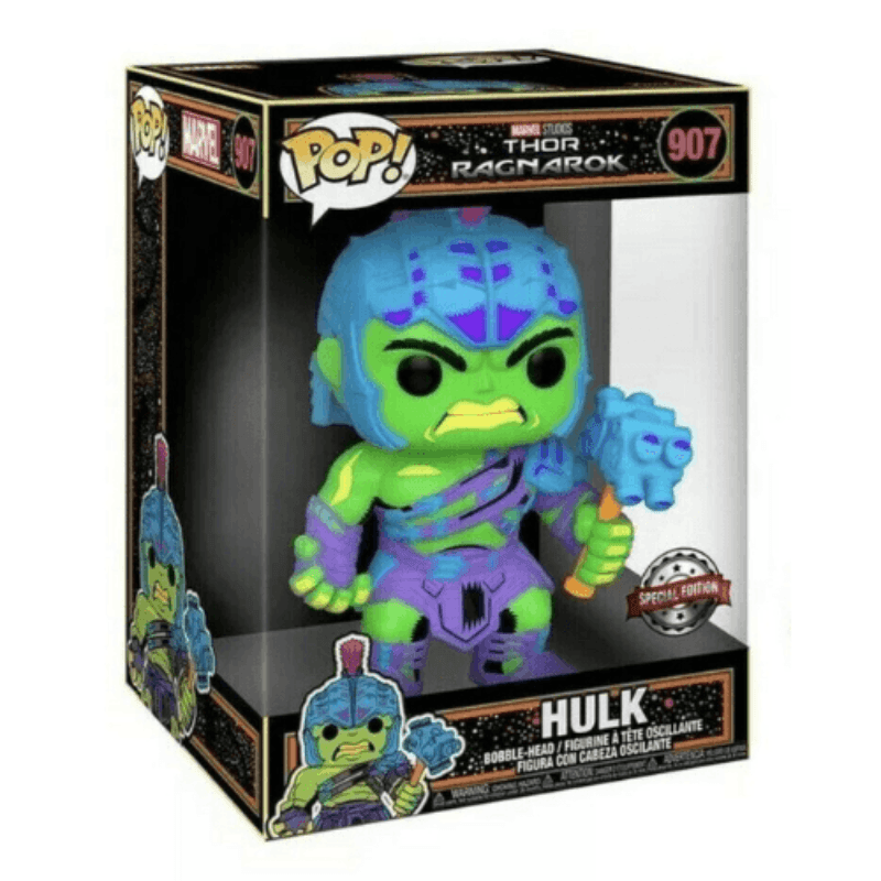 Funko Pop! Marvel: Ragnarok Hulk Figure Exclusive #907 - Funko - Ginga Toys