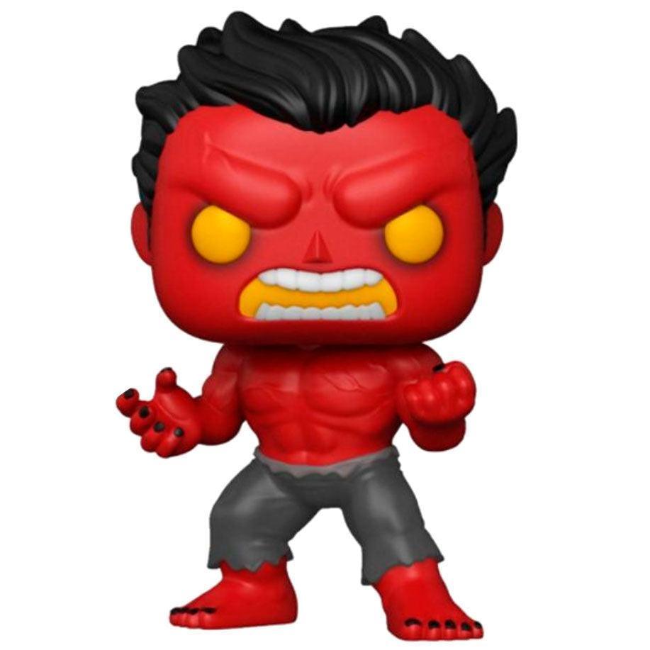 POP figure Marvel - Red Hulk Exclusive - Funko - Ginga Toys