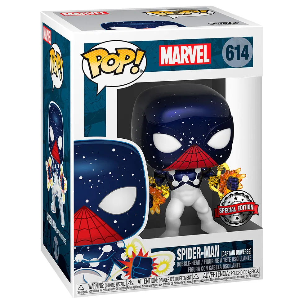 Pop! Marvel: Spider-Man - Captain Universe Spider-Man Exclusive - Ginga Toys