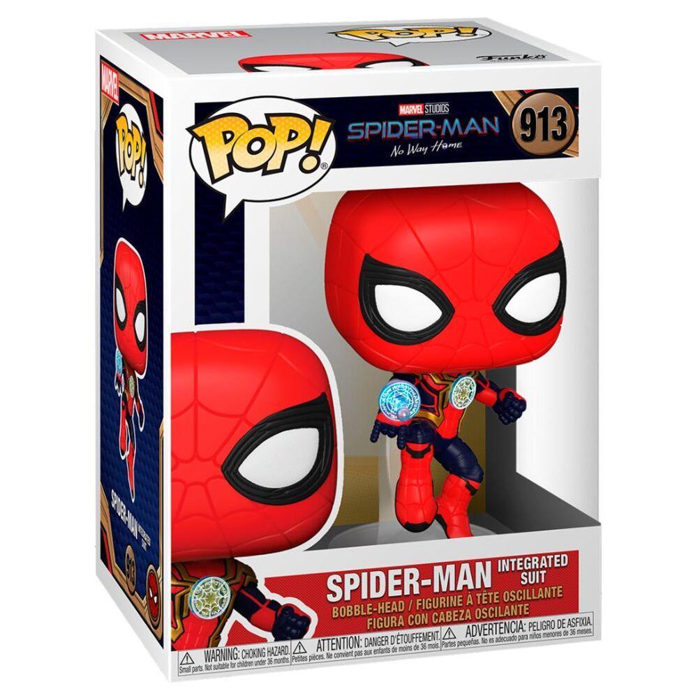 POP figure Marvel Spiderman No Way Home - Spiderman Integrated Suit - Funko - Ginga Toys