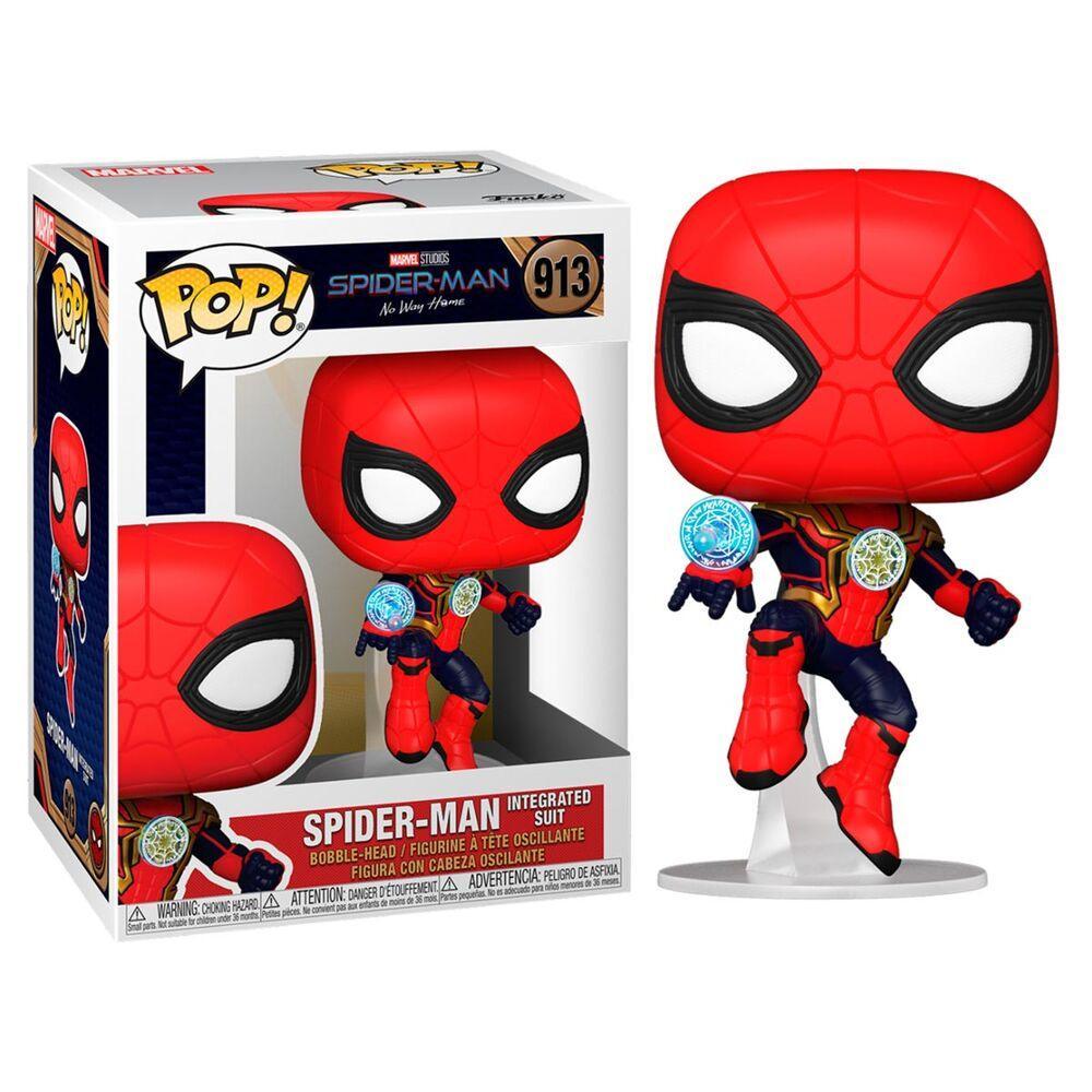 POP figure Marvel Spiderman No Way Home - Spiderman Integrated Suit - Funko - Ginga Toys