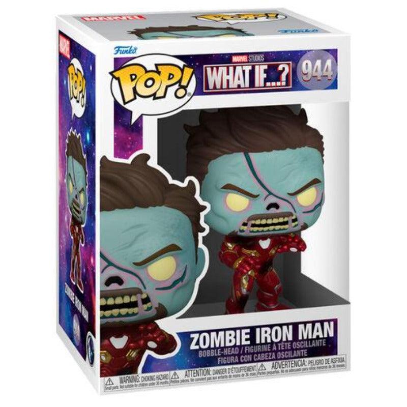 Funko Pop! Marvel Studios: What If...? - Zombie Iron Man Vinyl Figure #944 - Funko - Ginga Toys