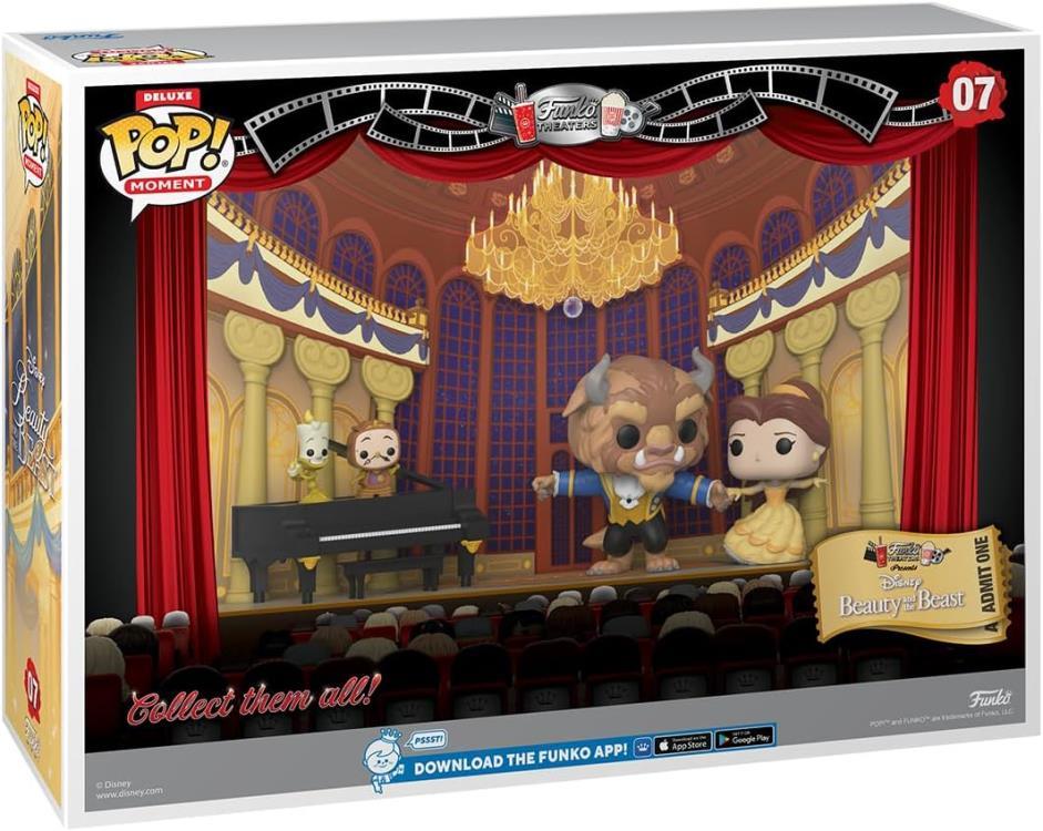 Pop! Moments Deluxe: Beauty and the Beast - Tale As Old As Time Figure #07 - Funko - Ginga Toys