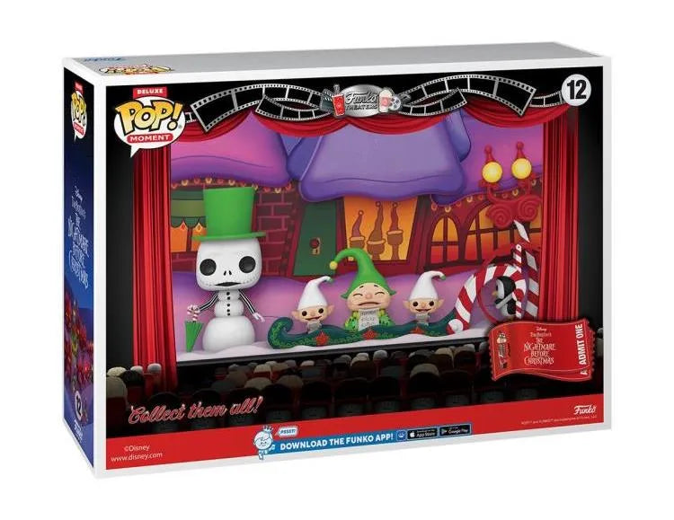 Pop! Moments Deluxe: Nightmare Before Christmas - Snowman Jack & Carolers "What's This?" - Ginga Toys