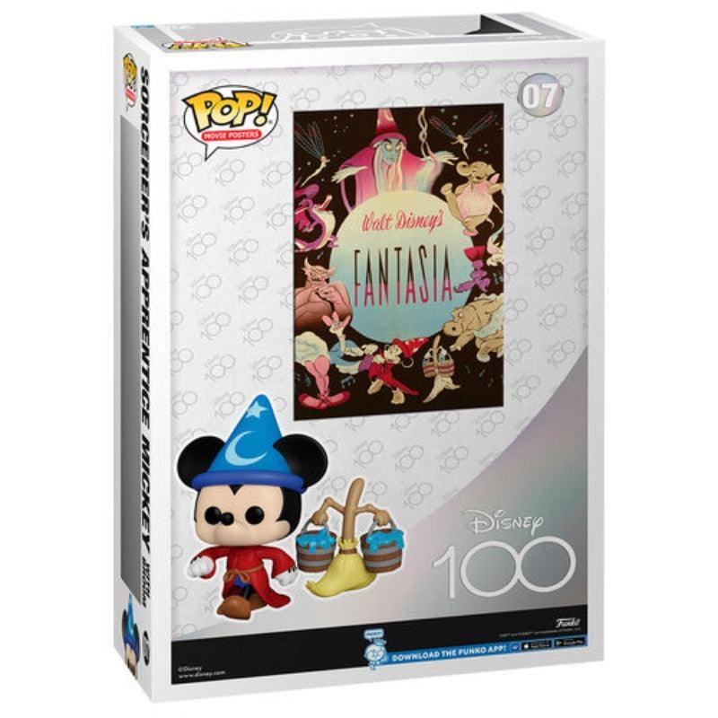 Pop! Movie Poster: Disney - Fantasia Sorcerer's Apprentice and Broom Vinyl Figure #07 - Funko - Ginga Toys