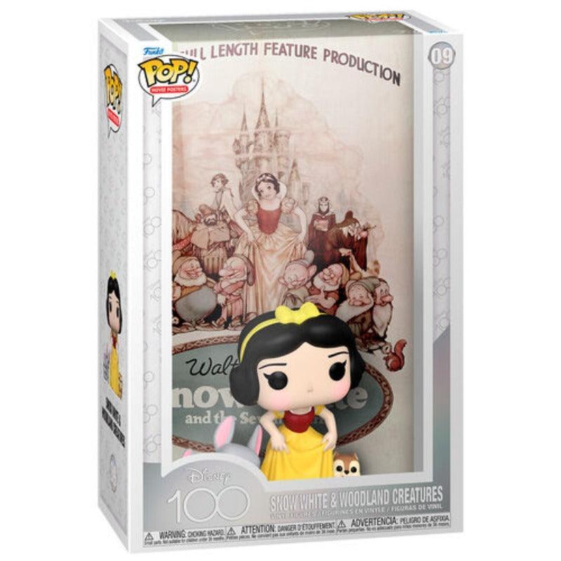 Pop! Movie Poster: Disney - Snow White and the Seven Dwarves Snow White & Woodland Creatures Vinyl Figure #09 - Funko - Ginga Toys