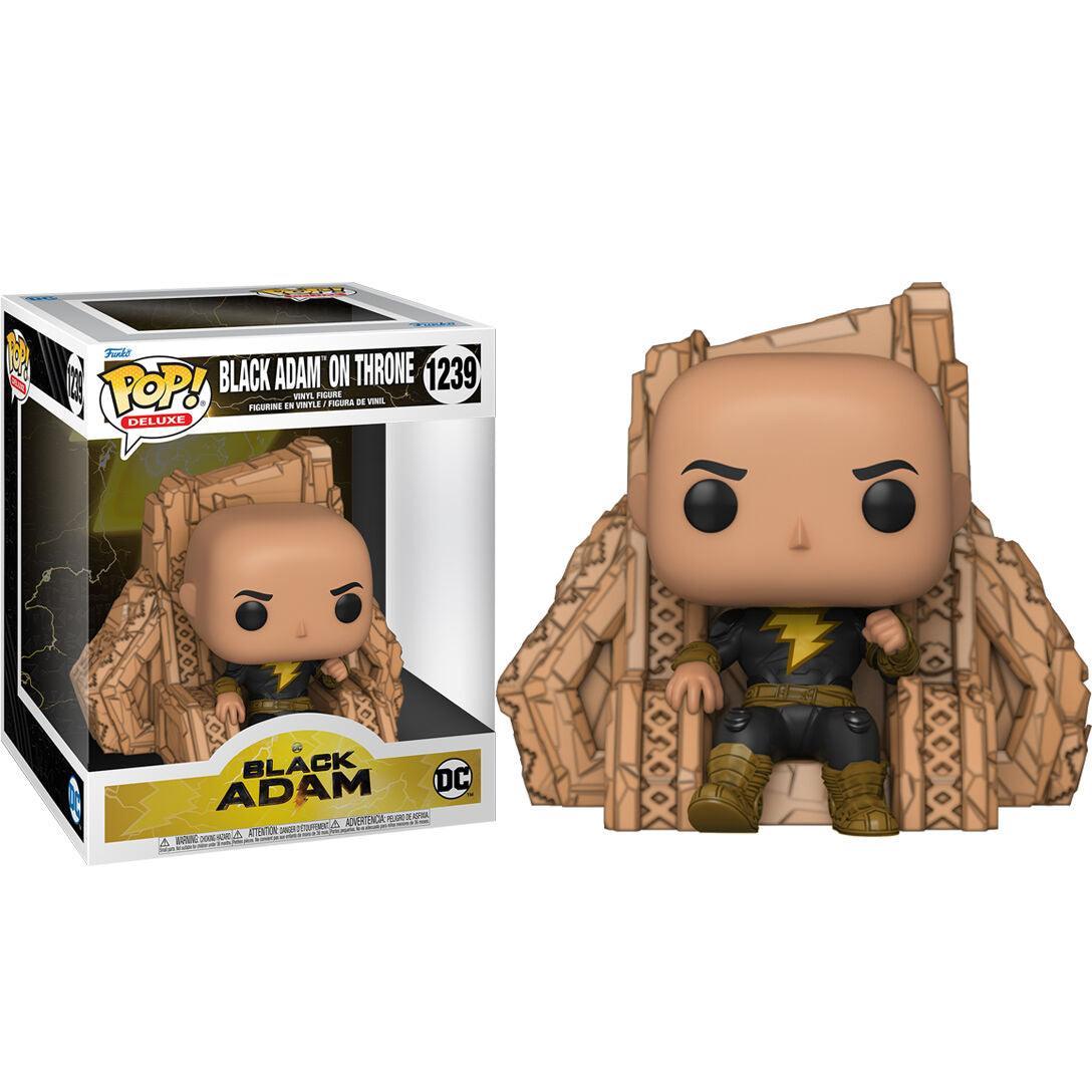 POP figure DC Movies: Black Adam - Black Adam on Throne - Funko - Ginga Toys