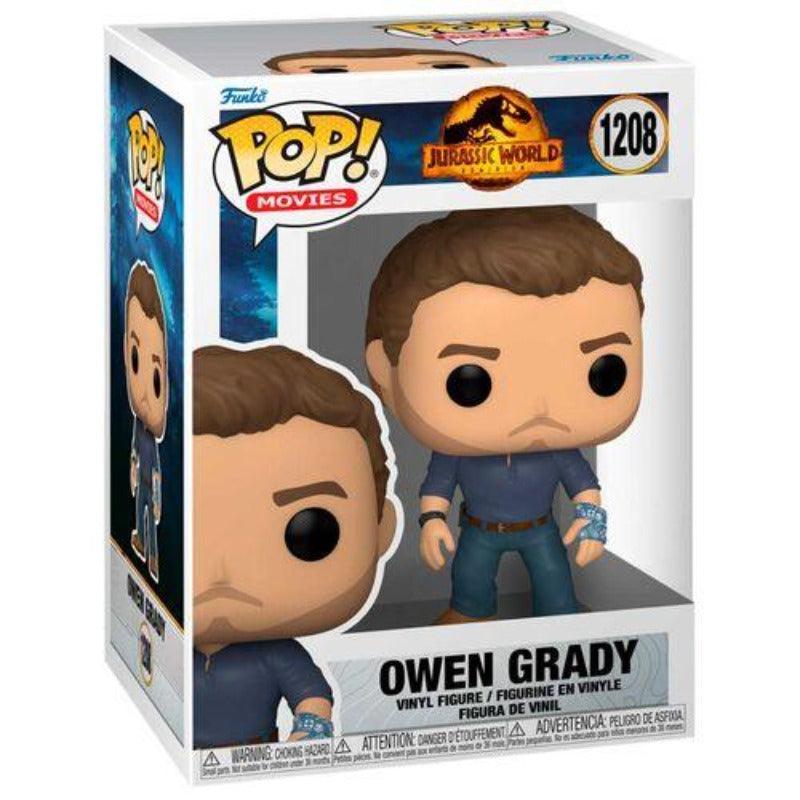 Funko Pop! Movies: Jurassic World 3: Dominion - Owen Grady Figure #1208 - Funko - Ginga Toys