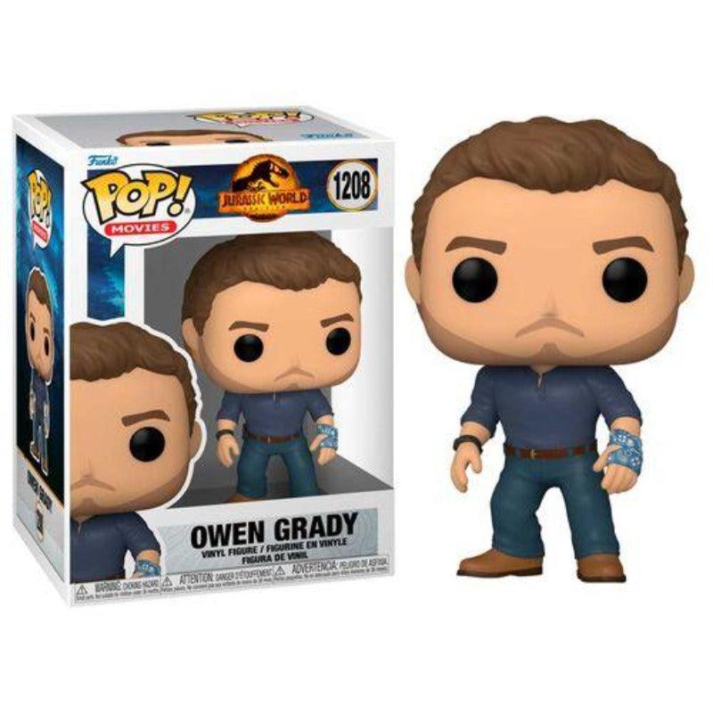 Funko Pop! Movies: Jurassic World 3: Dominion - Owen Grady Figure #1208 - Funko - Ginga Toys