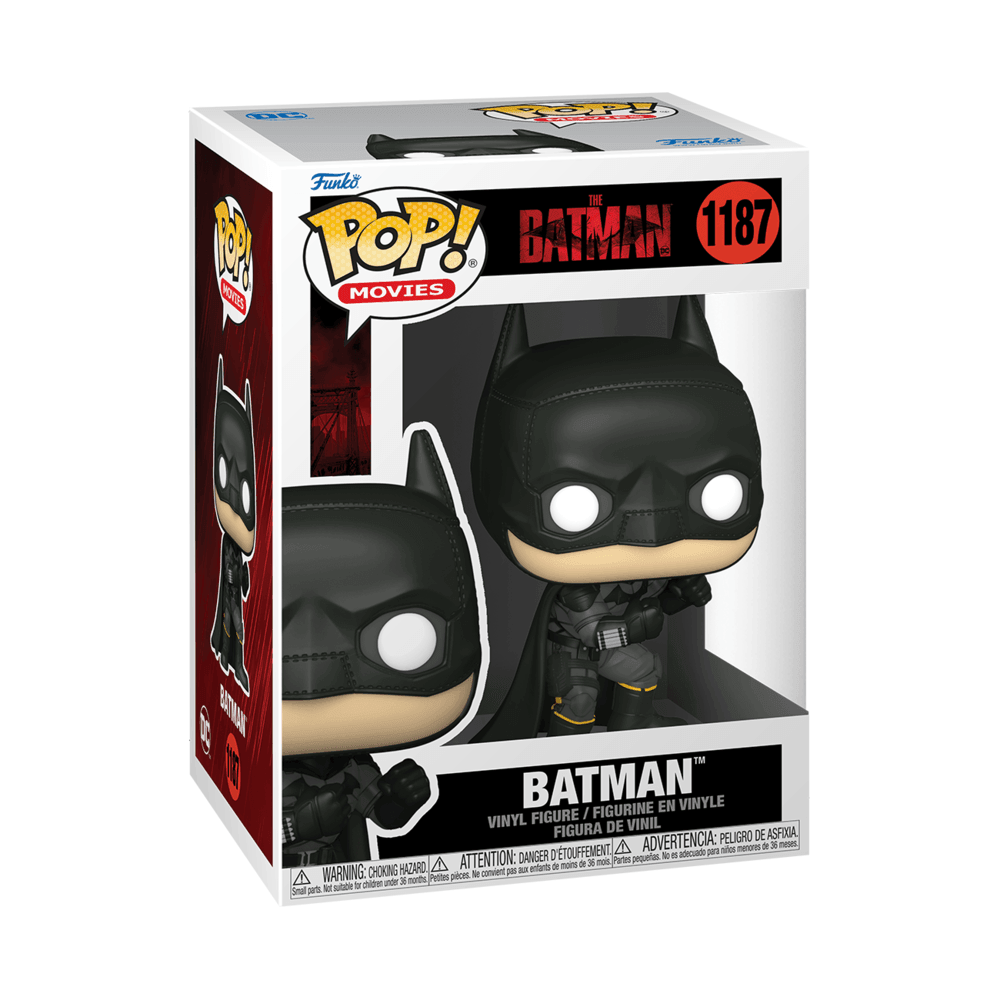 Funko Pop! Movies: The Batman - Batman Vinyl Figure #1187 - Funko - Ginga Toys