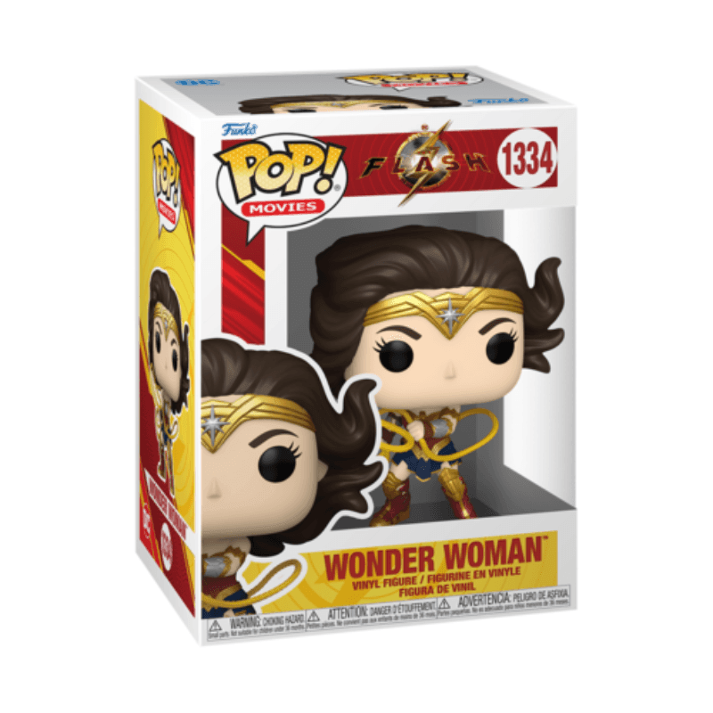 Pop! Movies: The Flash - Wonder Woman Vinyl Figure #1334 - Funko - Ginga Toys