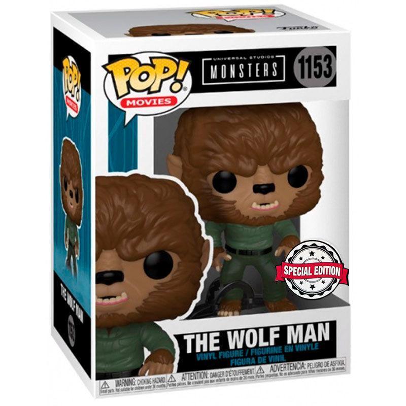 POP figure Universal Monsters - The Wolf Man Exclusive - Funko - Ginga Toys