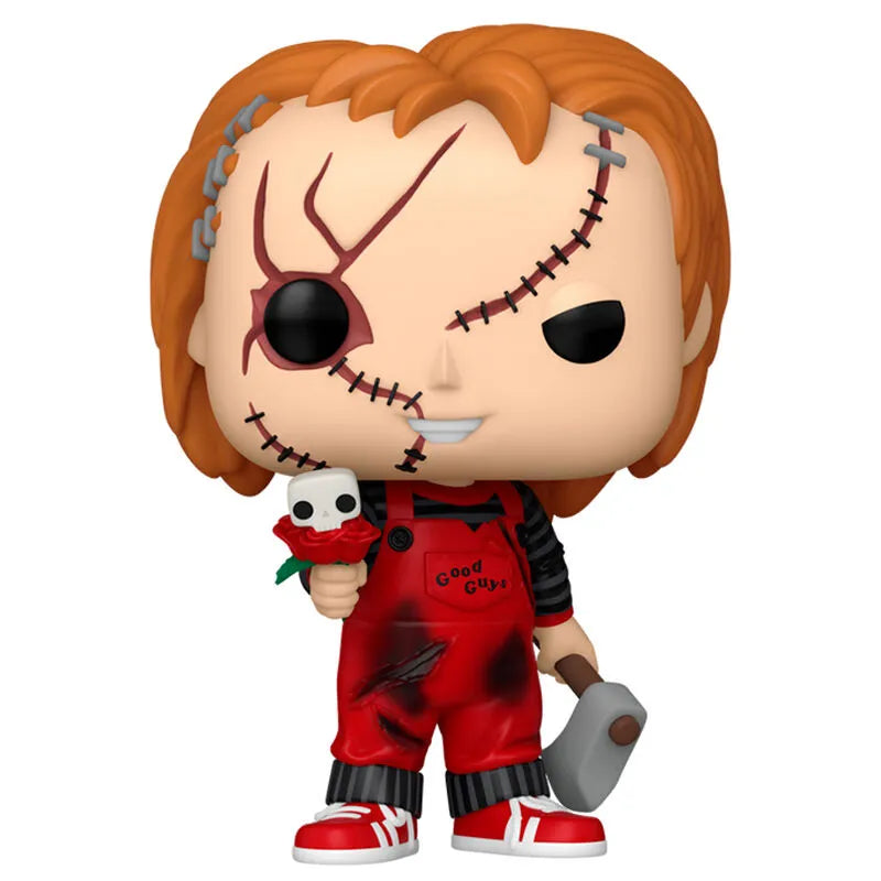 Pop! Movies: Valentines - Chucky with Flower - Ginga Toys