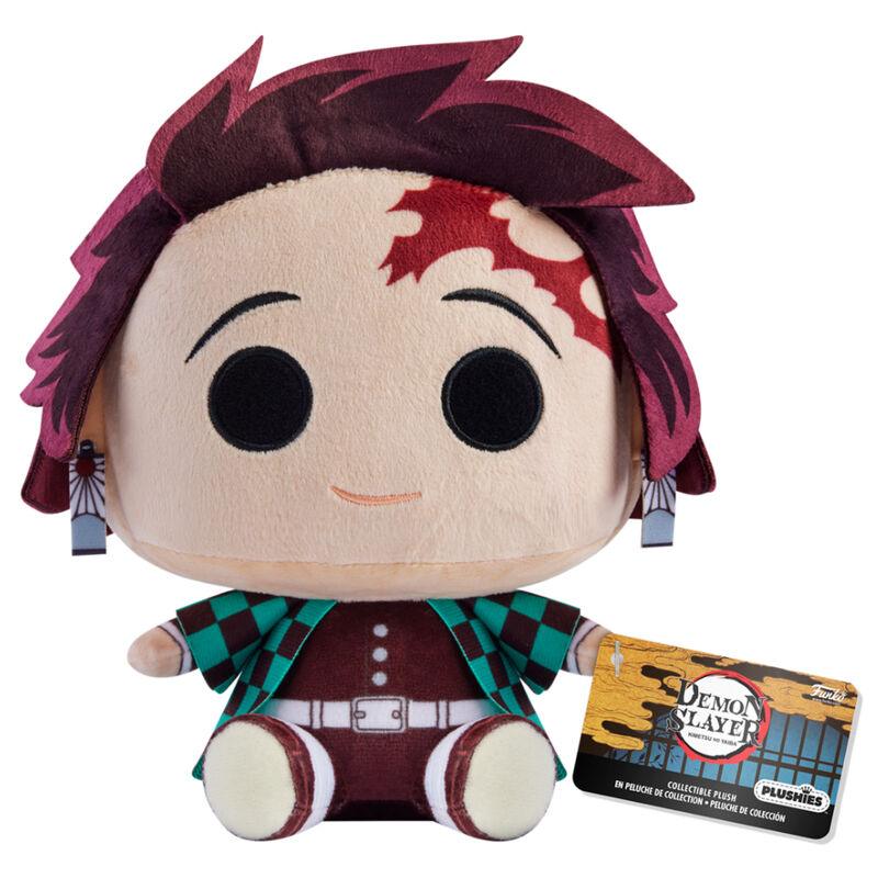 Pop! Plush: Demon Slayer: Kimetsu no Yaiba - Tanjiro Kamado Plush Soft Toy - Funko - Ginga Toys