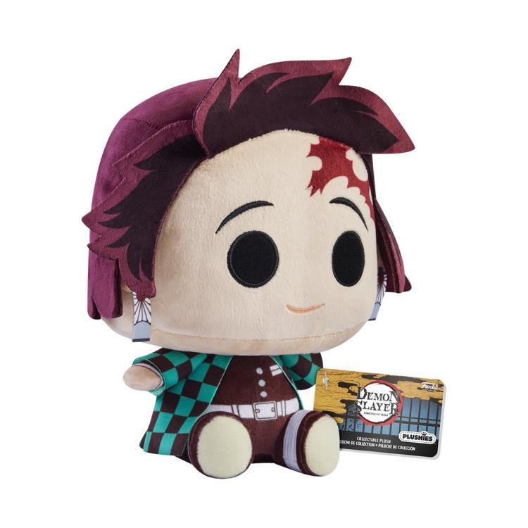 Pop! Plush: Demon Slayer: Kimetsu no Yaiba - Tanjiro Kamado Plush Soft Toy - Funko - Ginga Toys