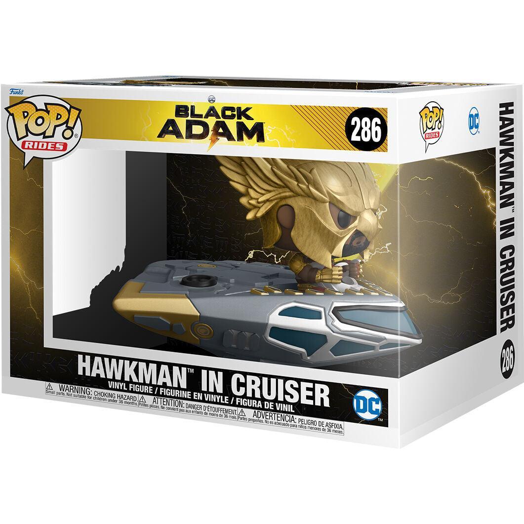 POP figure DC Movies: Black Adam - Hawkman in Cruiser - Funko - Ginga Toys