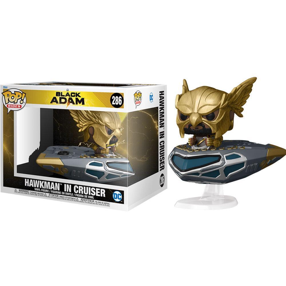 POP figure DC Movies: Black Adam - Hawkman in Cruiser - Funko - Ginga Toys