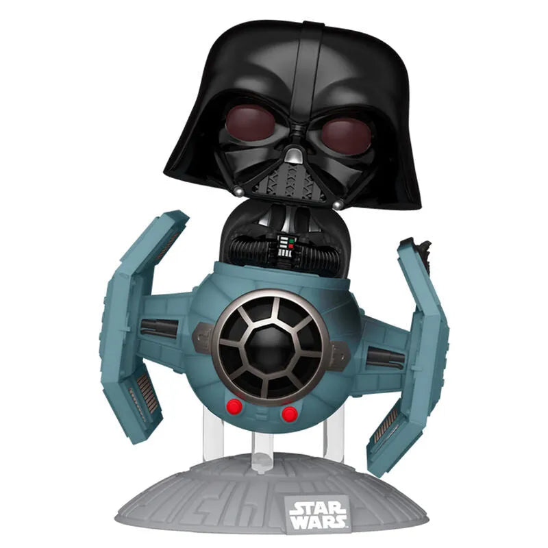 Pop! Rides Deluxe: Star Wars: Dark Side - Darth Vader with TIE Advanced x1 Starfighter - Ginga Toys