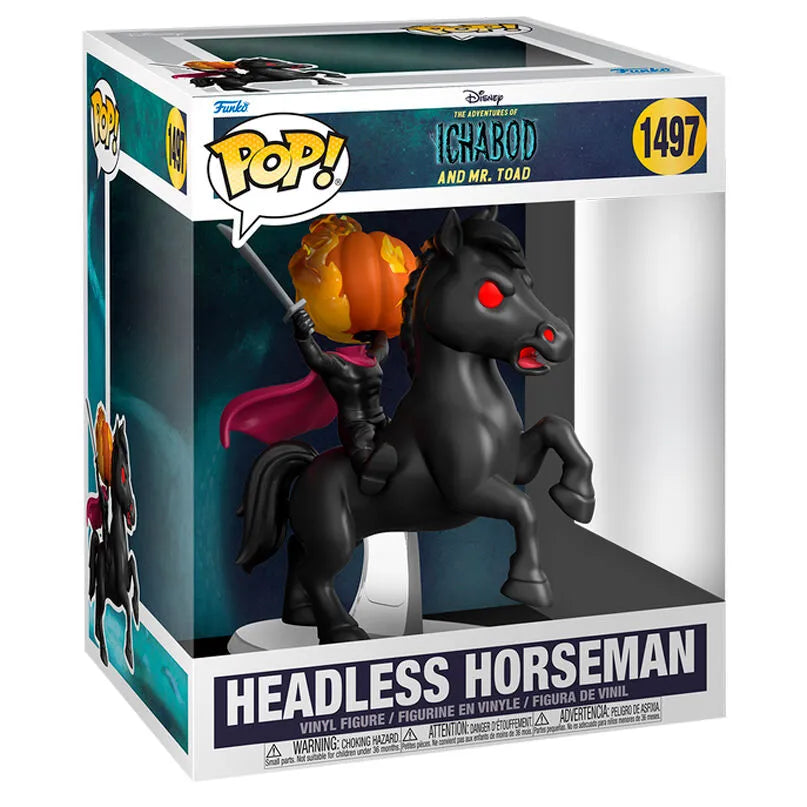 Pop! Rides Deluxe: The Adventures of Ichabod and Mr. Toad - Headless Horseman Figure #1497 - Ginga Toys