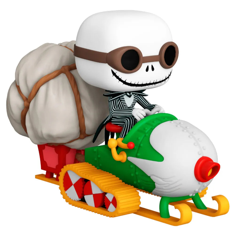 Pop! Rides Super Deluxe: The Nightmare Before Christmas - Jack & Snowmobile - Ginga Toys