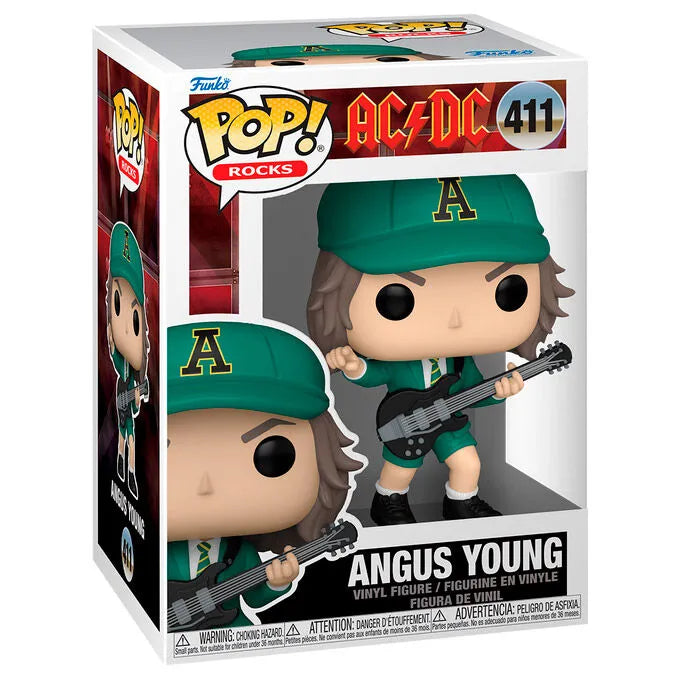 Pop! Rocks: AC/DC - Angus Young (Green) - Ginga Toys