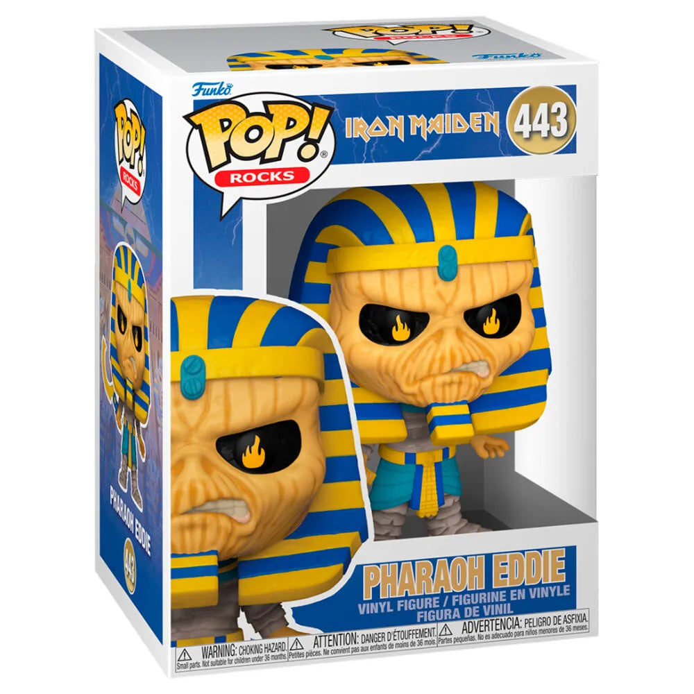 Pop! Rocks: Iron Maiden - Pharaoh Eddie - Ginga Toys