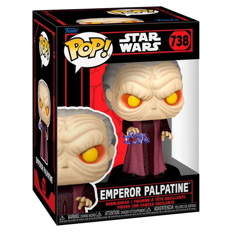 Pop! Star Wars: Dark Side - Emperor Palpatine Figure #738 - Ginga Toys