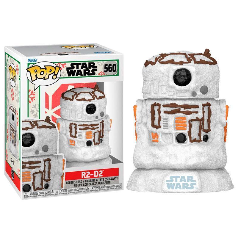 POP figure Star Wars - Holiday Snowman R2-D2 - Funko - Ginga Toys